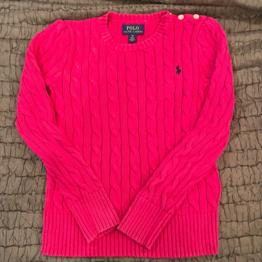 Girls 6x Polo Ralph Lauren sweater